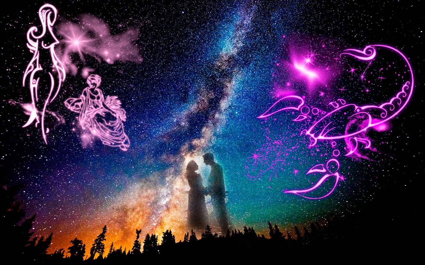 Compatibilité des signes Scorpion + Vierge dans l'amour et l'amitié