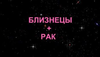 Compatibilité de signe Gemini + Cancer dans l'amour et l'amitié