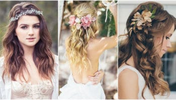 Coiffures de mariage pour cheveux moyens (52 photos)