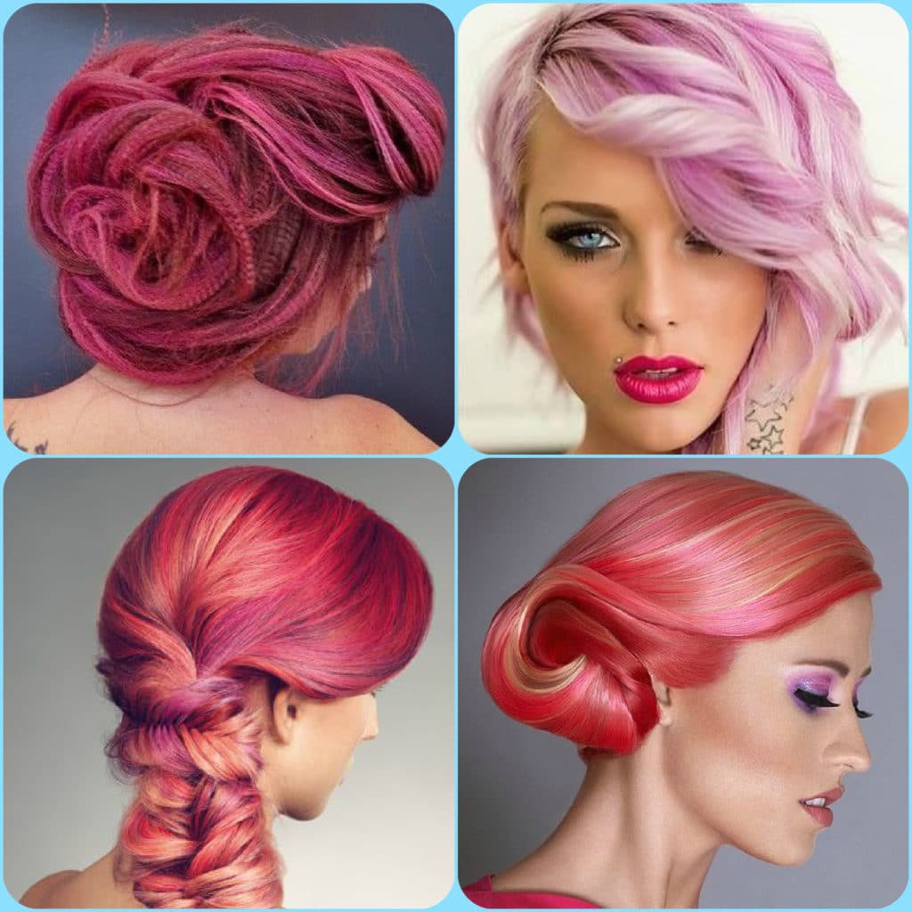 Cheveux roses et ses nuances juteuses (50 photos)
