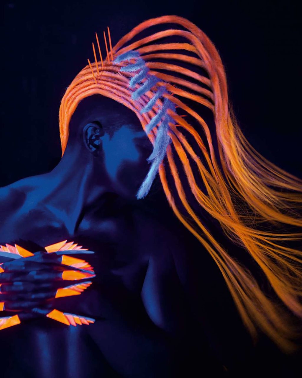 Coloration des cheveux au néon (51 photos)