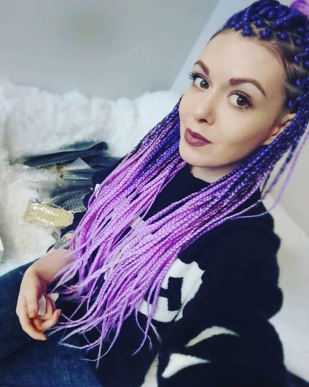Zizi-tresses: variétés de tresses zizi et comment les tresser à la maison (35 photos)