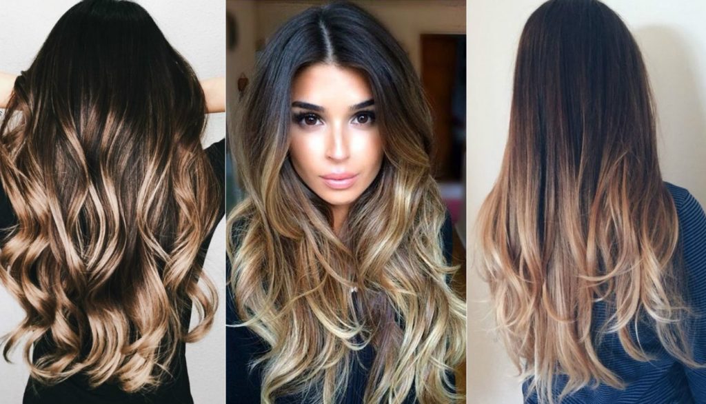 L'effet des cheveux brûlés sur les cheveux noirs et bruns (50 photos)