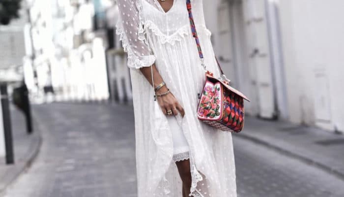 Le style unique du blanc total - idées mode et astuces