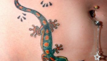 Tatouages ​​de couleur pour femmes - les meilleures idées! (71 photos)