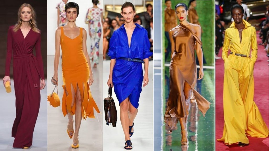 Couleurs à la mode dans les vêtements en 2024 (53 photos)